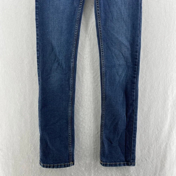 Levi's 510 Jeans Womens Sz 16 Blue Medium Wash Skinny Mid-Rise Stretch Denim - Picture 7 of 12